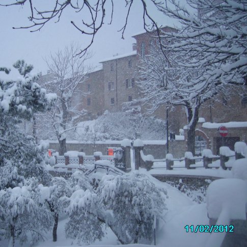 Neve a Panicale 2012