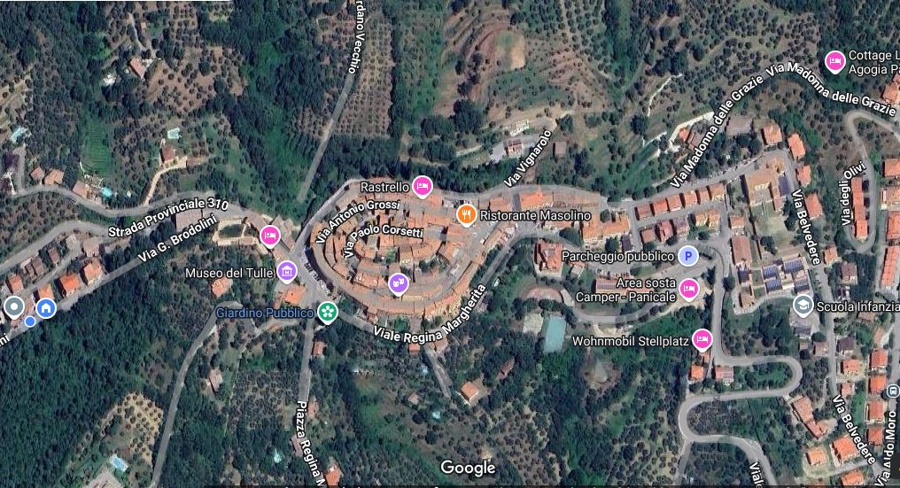 mappa panicale